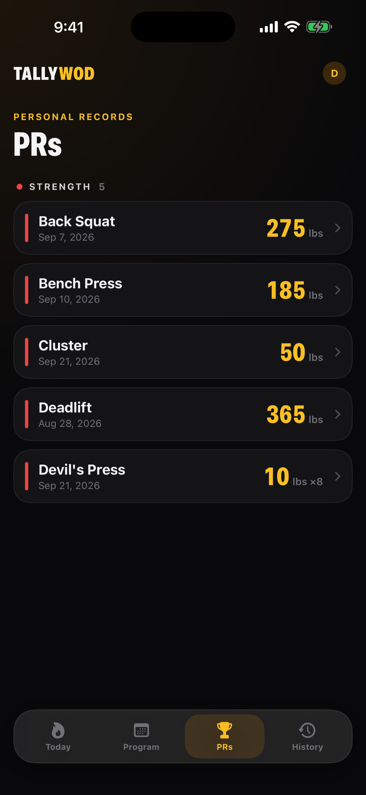 PR tracking